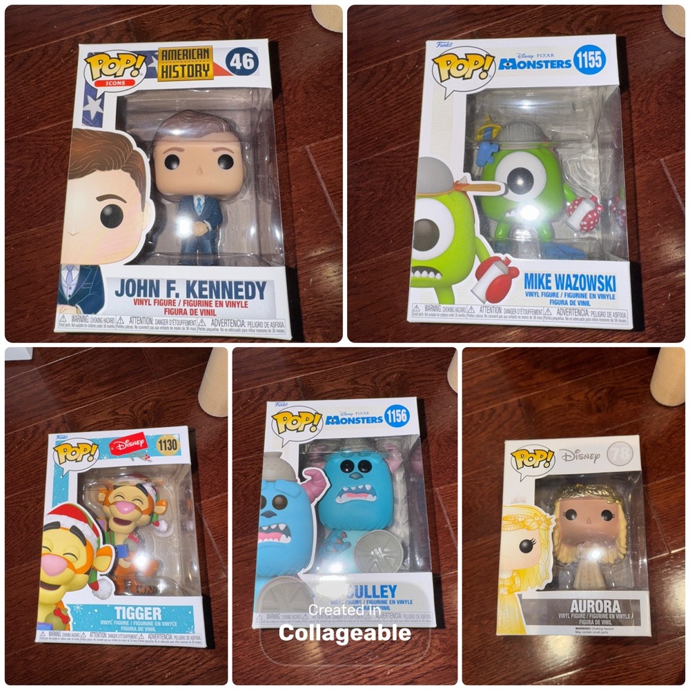 Funko Pop! Vinyl Figures - Multicolor Set